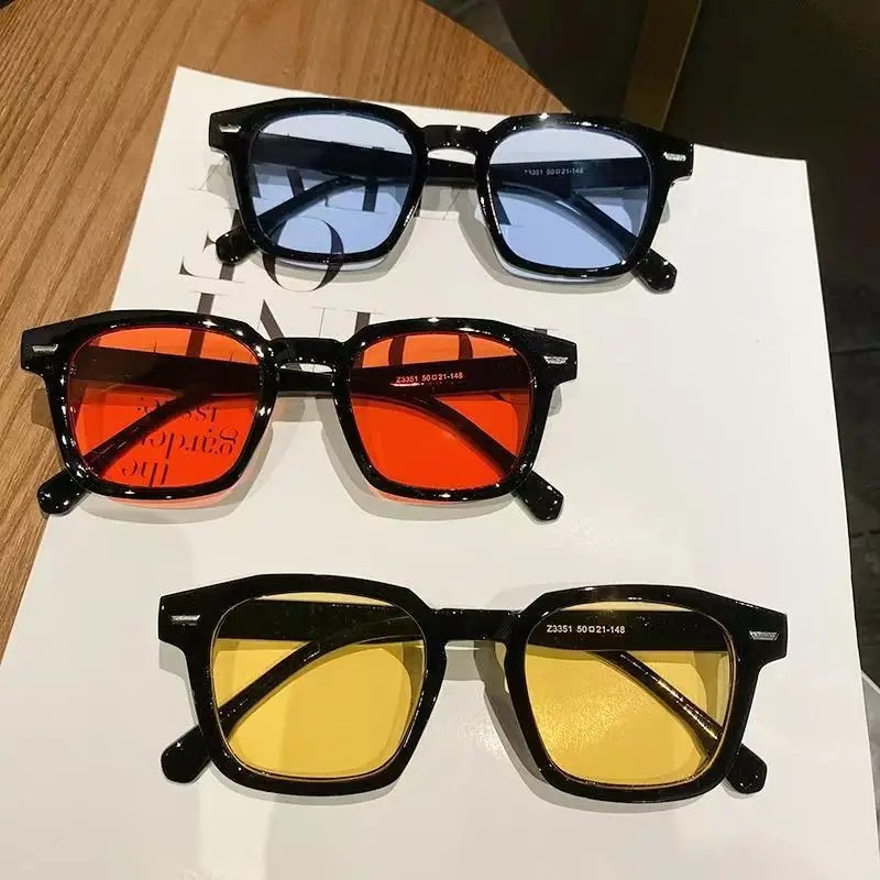Vintage Fashion And Design - Men Rectangle Vintage Sunglasses Fashion Design