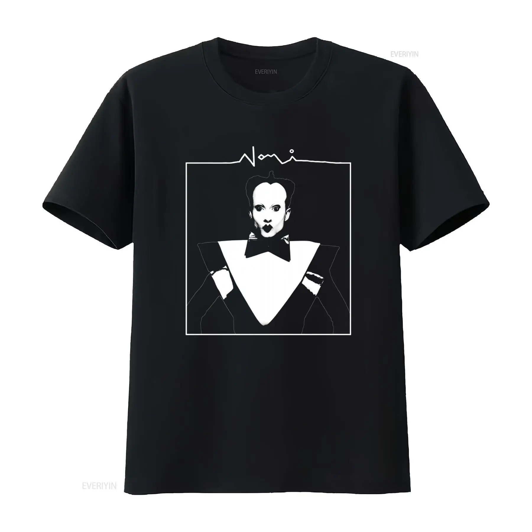 Vintage Fashion Look - Klaus Nomi Face Print Men's T