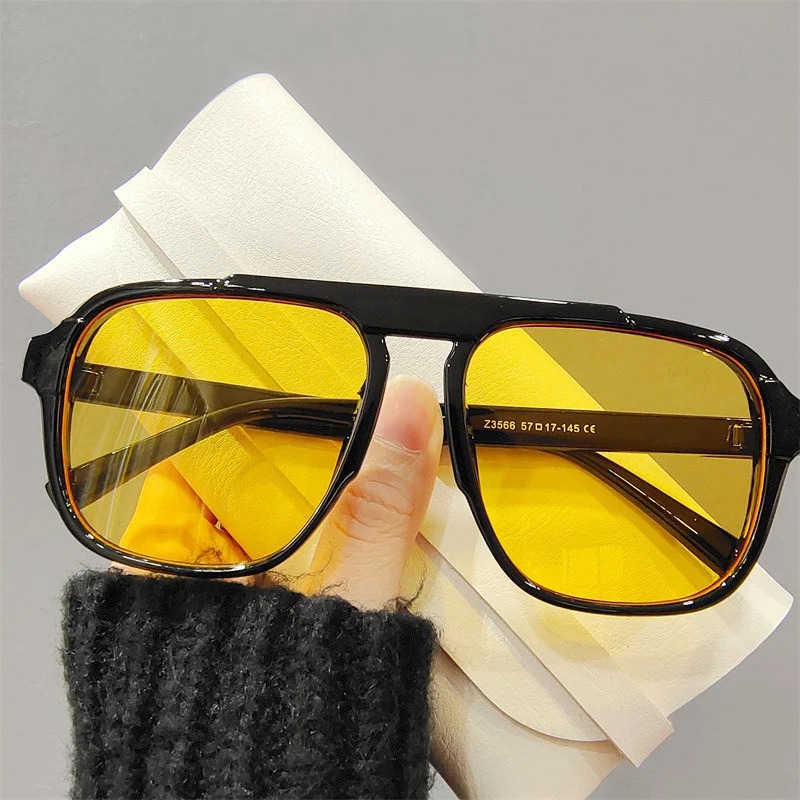 New Oversized Frame Sunglasses - Vintage Fashion And Design ulasan dan harga
