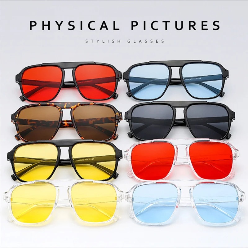 New Oversized Frame Sunglasses - Vintage Fashion And Design ulasan dan harga