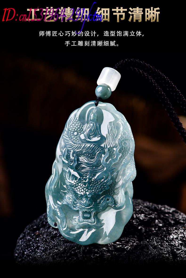 Natural Burmese Jadeite Dragon - Vintage Fashion And Design ulasan dan harga