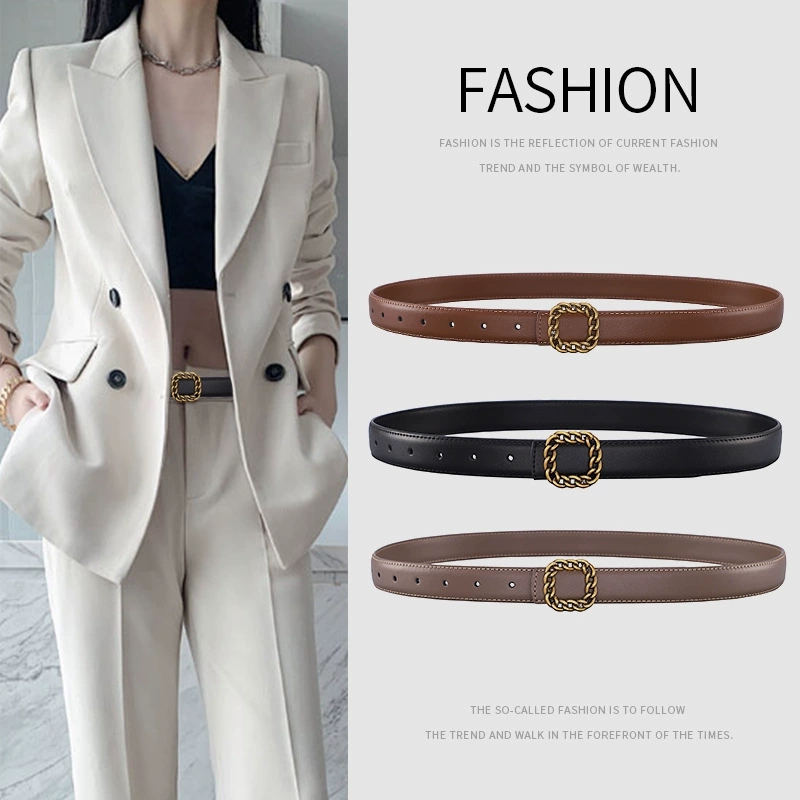 Ladies' Vintage Square Buckle  - Vintage Fashion Look ulasan dan harga