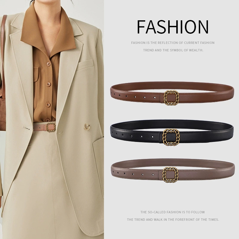 Ladies' Vintage Square Buckle  - Vintage Fashion Look ulasan dan harga
