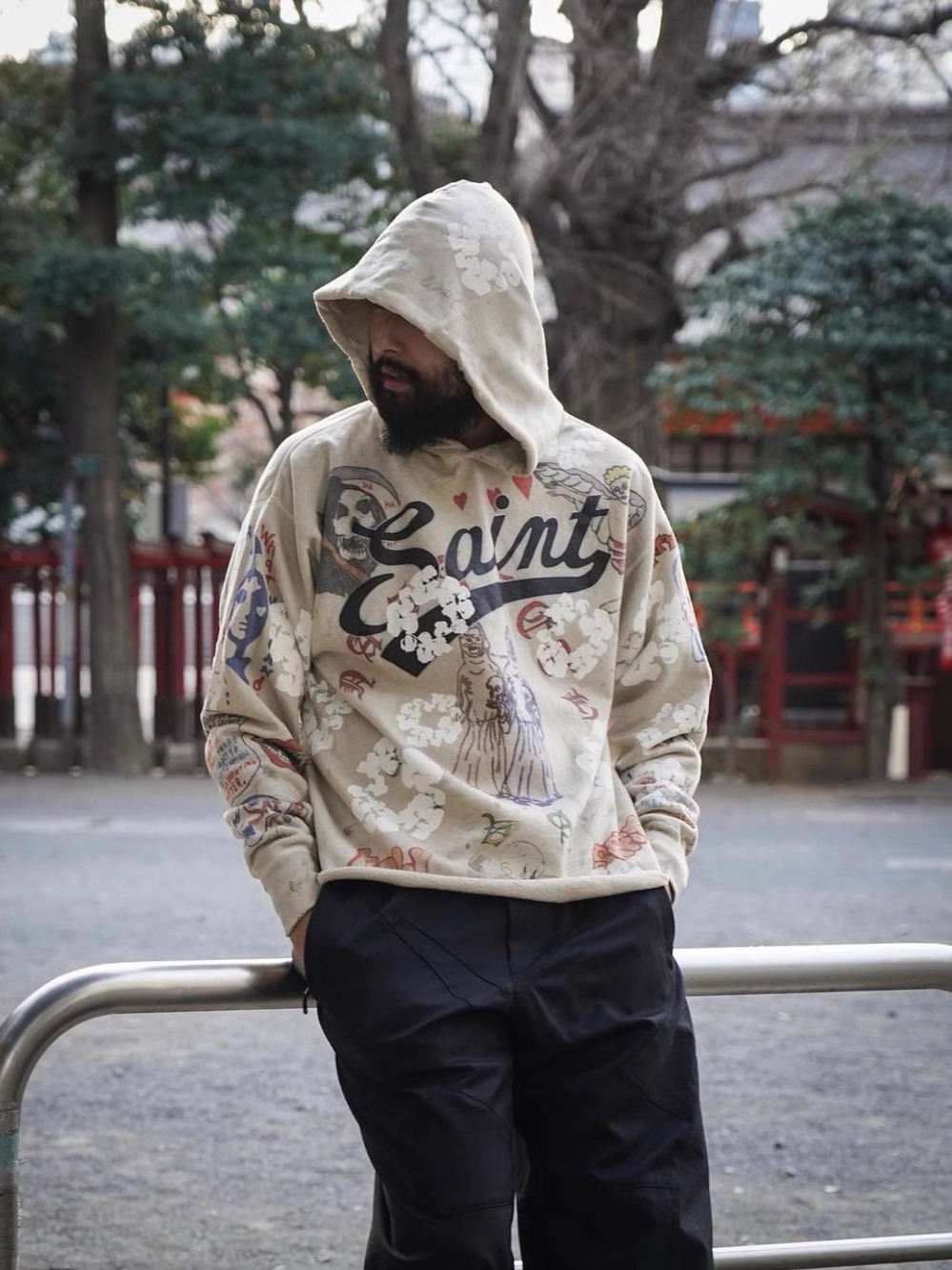 Saint Mxxxxxx Collaborative Co - Vintage Fashion Look ulasan dan harga