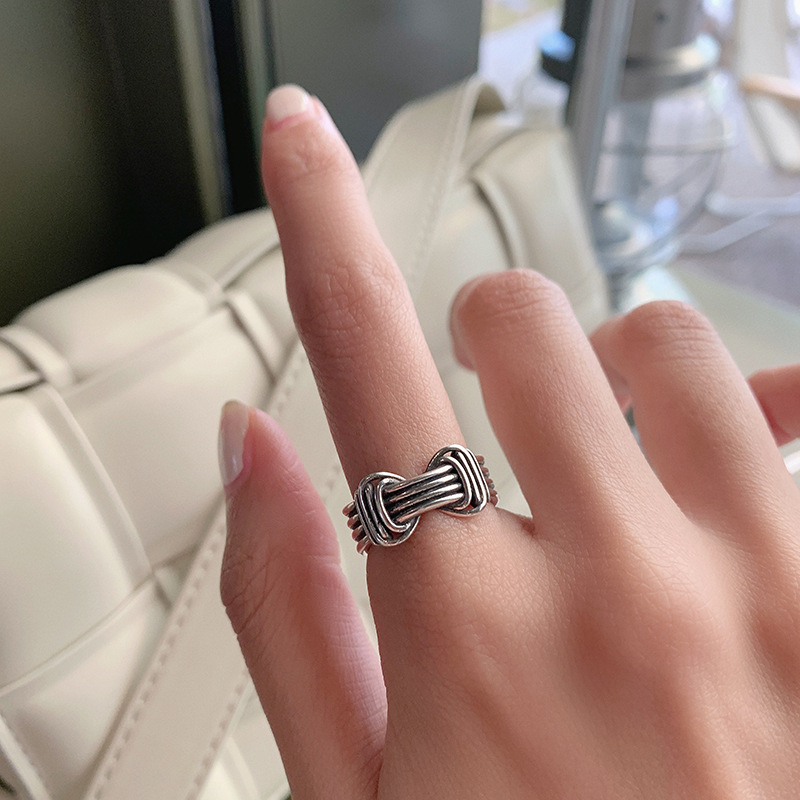 LIVVY Silver Color Irregular C - Vintage Fashion And Design ulasan dan harga