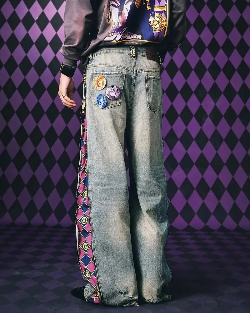 Y2K Streetwear Men Hip Hop Har - Vintage Zipper ulasan dan harga