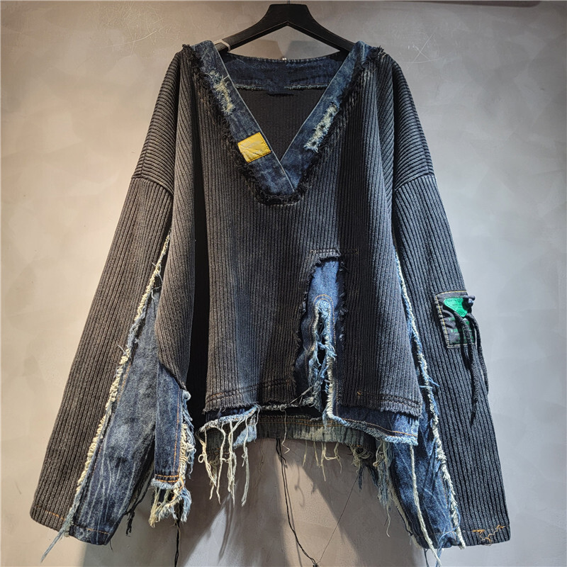 WTHT Fashion Women's Spliced D - Vintage Fashion Influencer ulasan dan harga