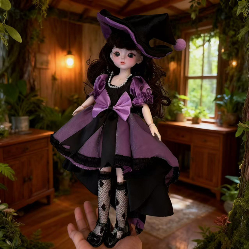 30cm Witch Cute Princess Doll  - Vintage Fashion Doll ulasan dan harga