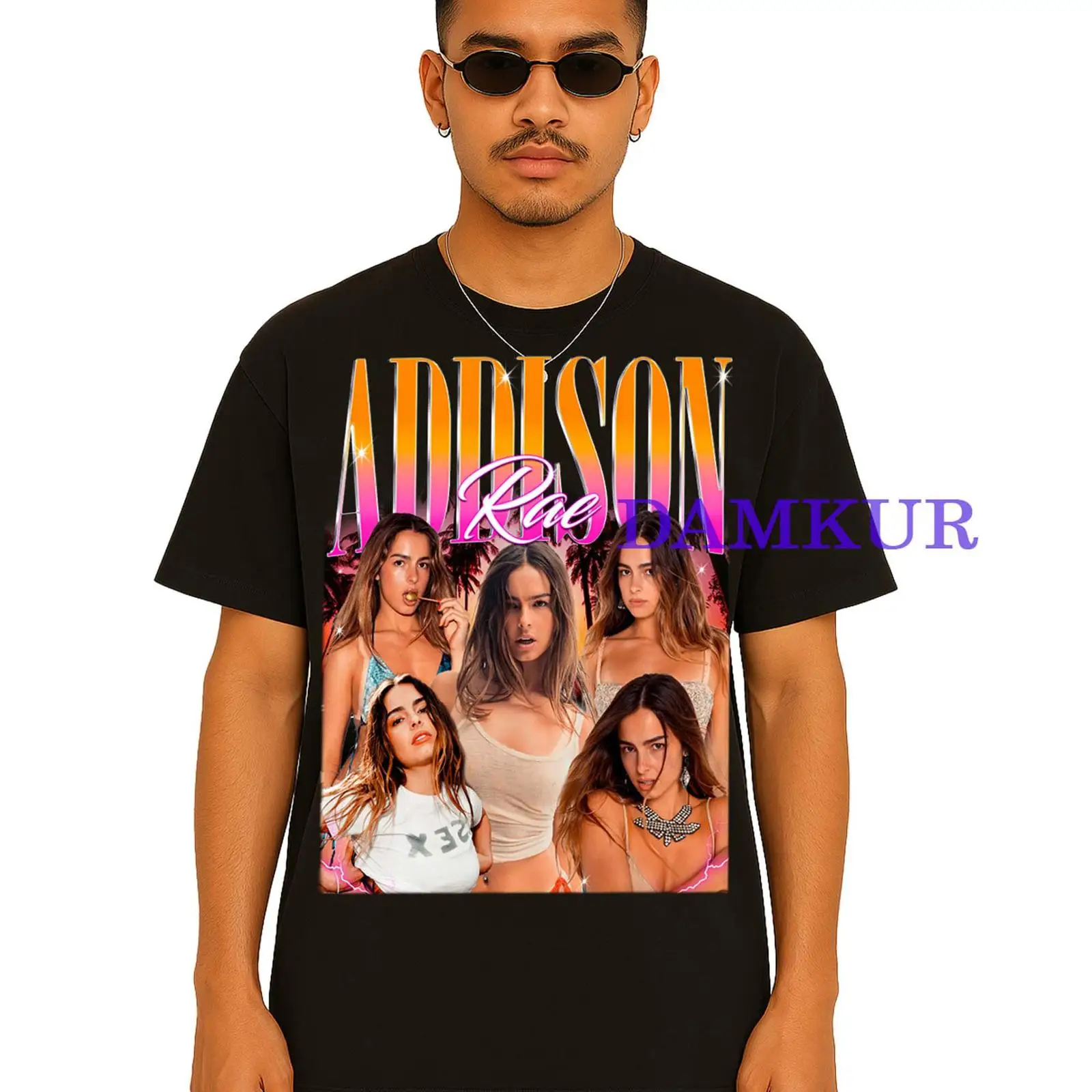 Vintage Addison Rae Bootleg T  - Vintage Fashion Influencer ulasan dan harga