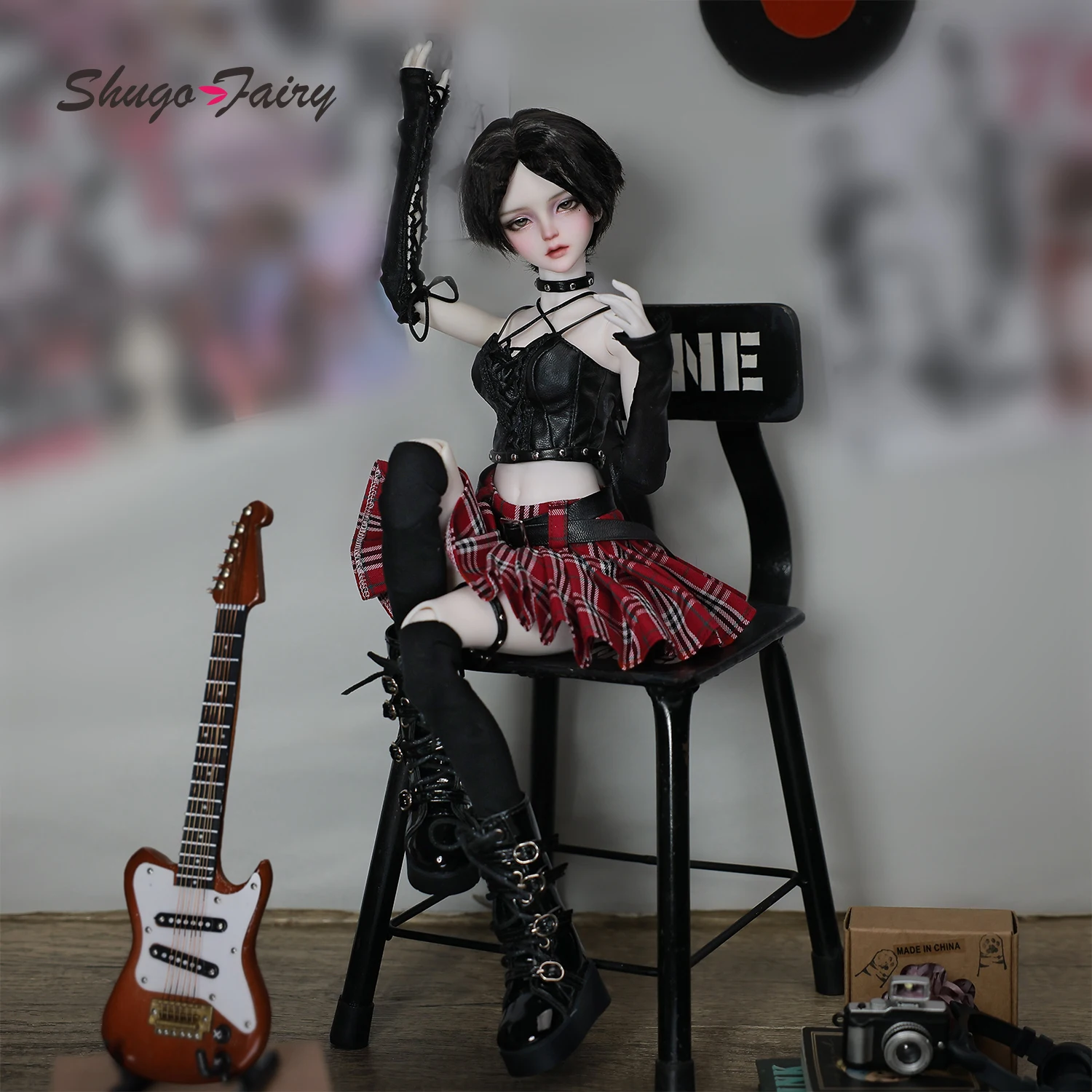Carmen F 1/4 BJD Punk Rock Sta - Vintage Fashion Doll ulasan dan harga