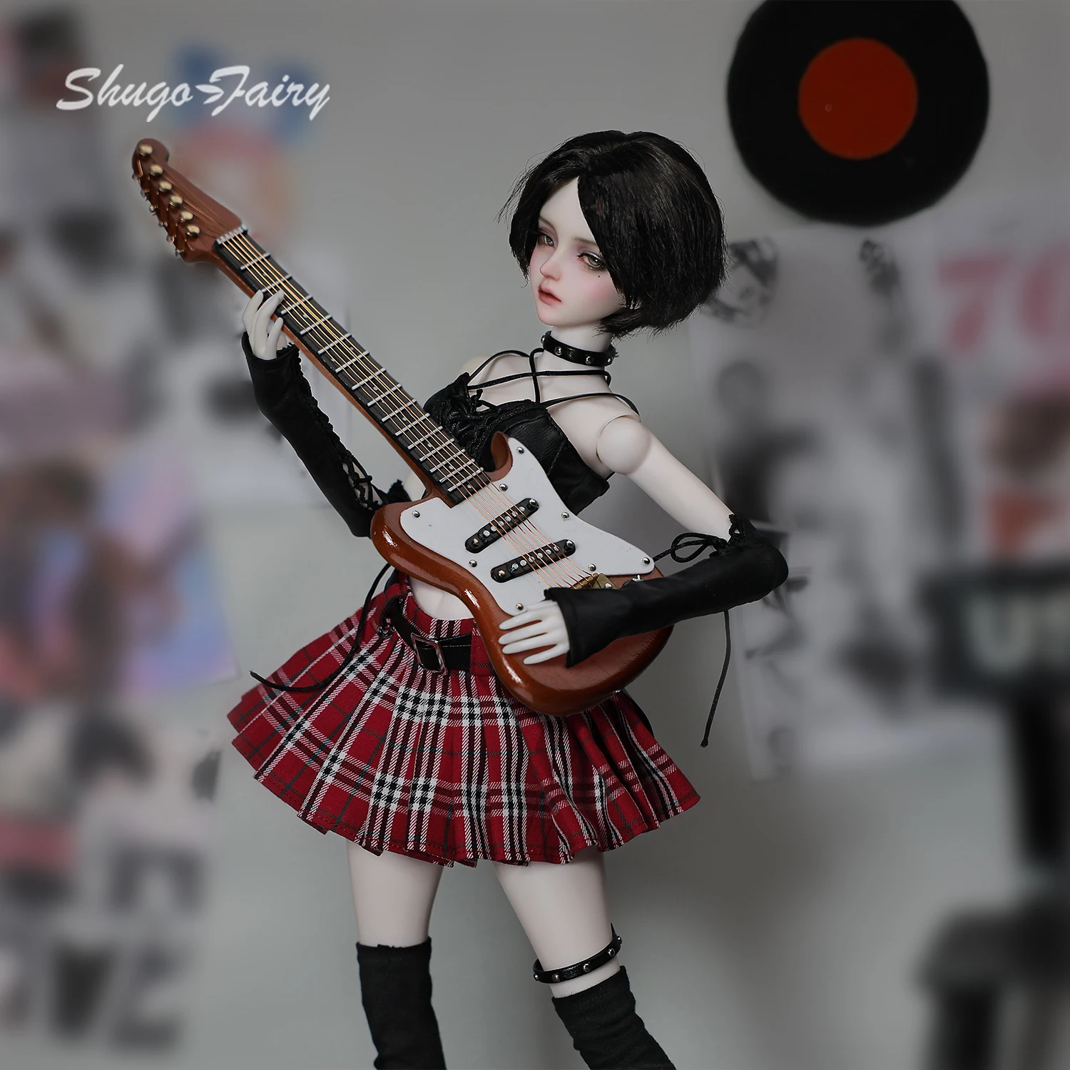 Carmen F 1/4 BJD Punk Rock Sta - Vintage Fashion Doll ulasan dan harga