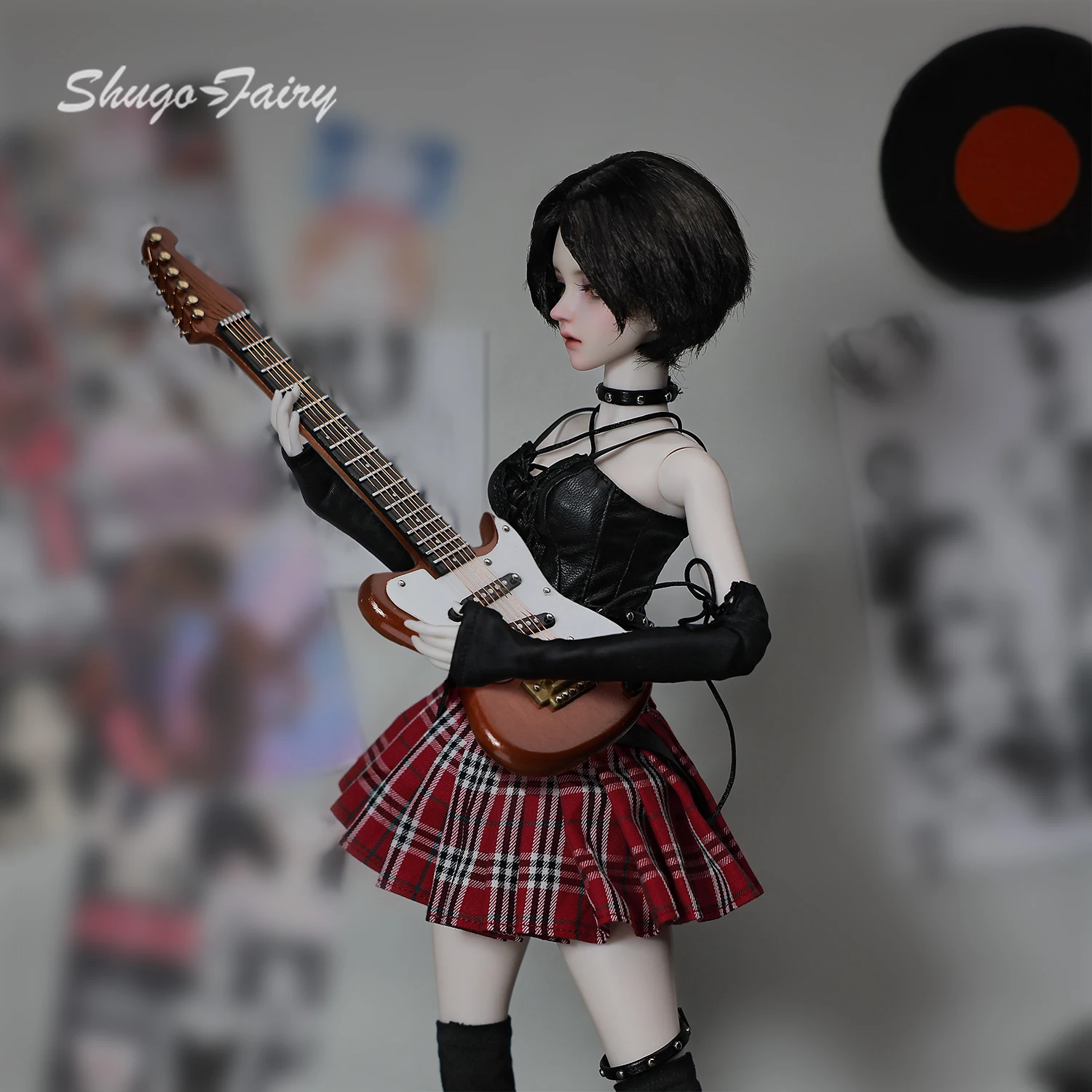 Carmen F 1/4 BJD Punk Rock Sta - Vintage Fashion Doll ulasan dan harga