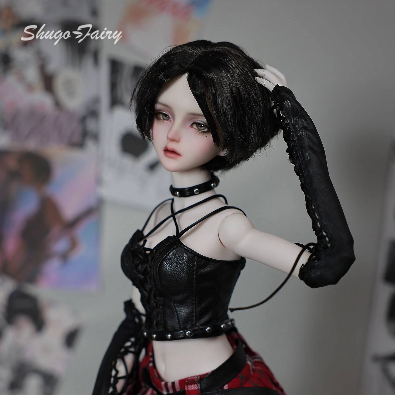 Carmen F 1/4 BJD Punk Rock Sta - Vintage Fashion Doll ulasan dan harga