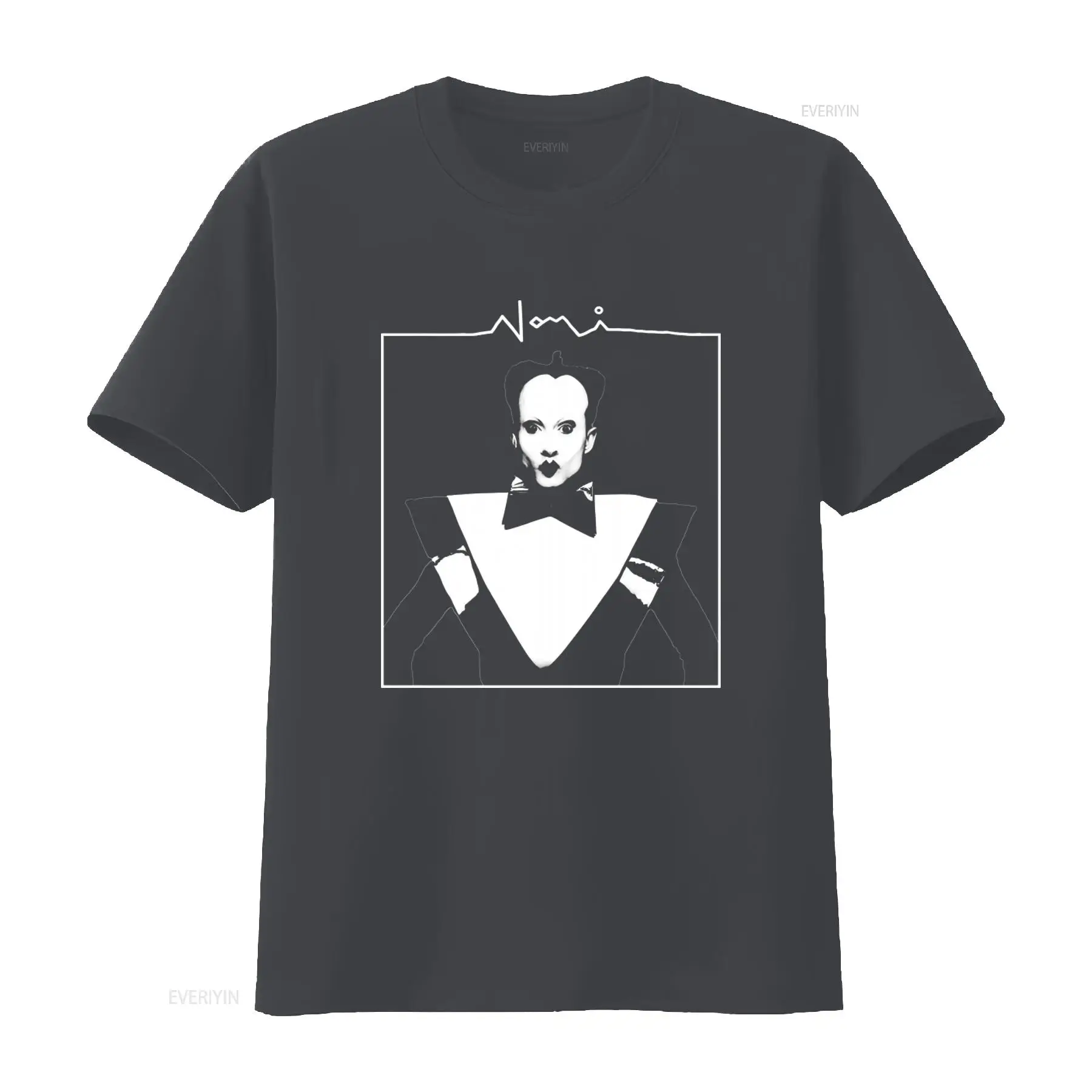 Klaus Nomi Face Print Men's T  - Vintage Fashion Look ulasan dan harga