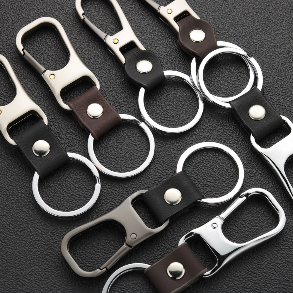 Genuine Leather Keychain Women - Vintage Fashion Names ulasan dan harga