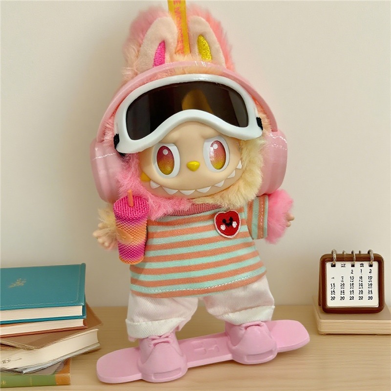 15 17cm For Labubu Doll Outdoo - Vintage Fashion Doll ulasan dan harga