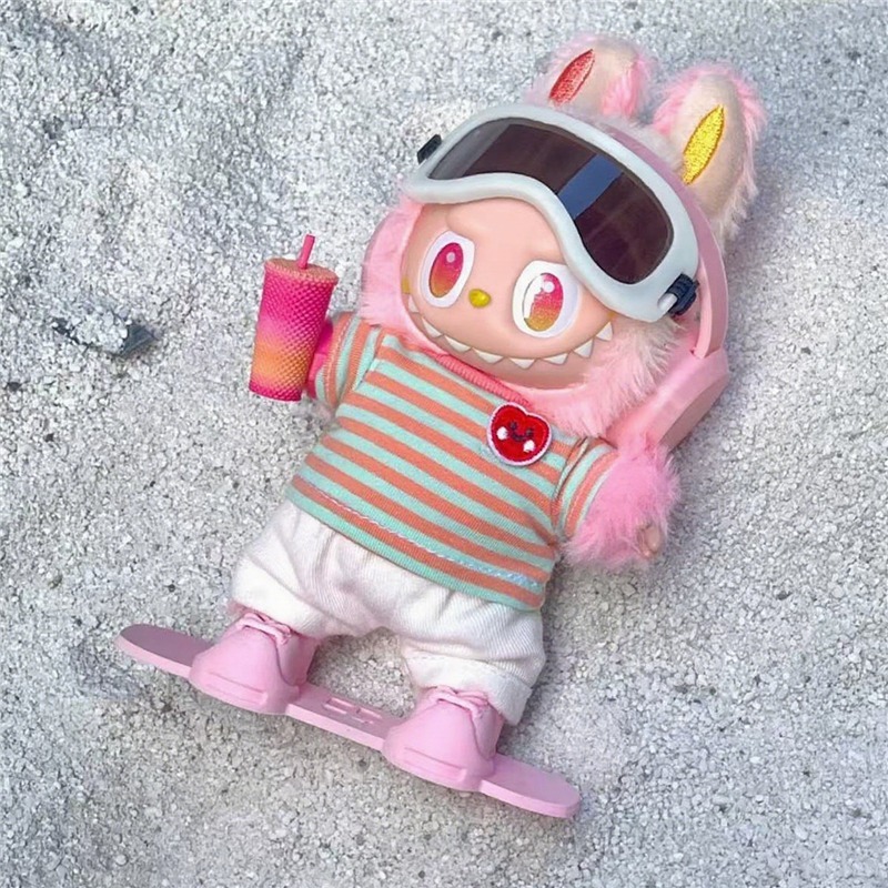 15 17cm For Labubu Doll Outdoo - Vintage Fashion Doll ulasan dan harga