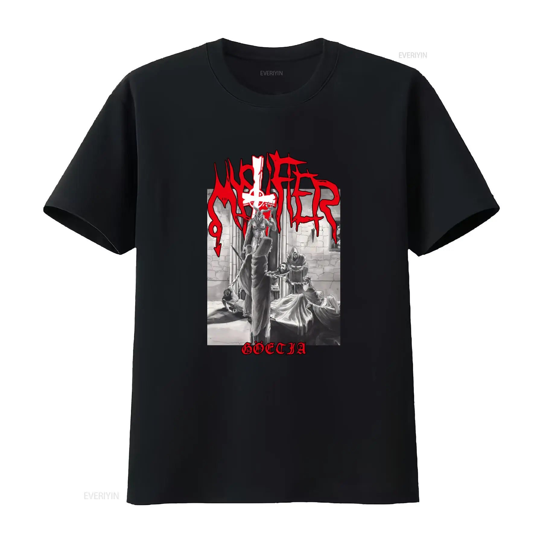 Mystifier Goetia Black Metal T - Vintage Fashion Influencer ulasan dan harga
